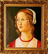 Obrazy - Portrét z renezancie - 14971431_