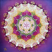 Obrazy - Mandala... Svetlo lásky, radosti a sily - 14970814_