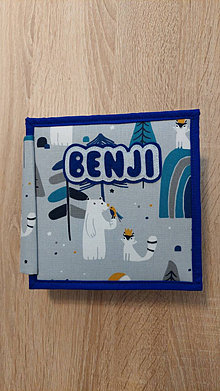 Hračky - Quiet book Benji - 14970430_