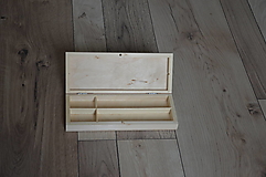 Polotovary - drevený peračník - 14975684_