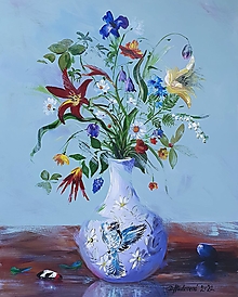 Obrazy - Obraz "Kvety" , 40x50 cm - 14974979_