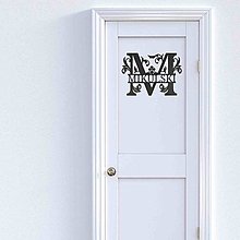 Dekorácie - Menovka na dvere – Andreas - 14978359_