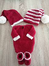 Detské oblečenie - Newborn vianočné foto oblečko - 14977854_