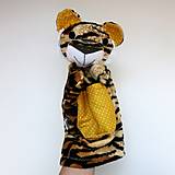 Hračky - Maňuška tiger (na objednávku) - 14983535_