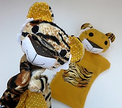 Hračky - Maňuška tiger (na objednávku) - 14983538_