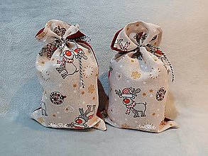 Úžitkový textil - Mikulášske vrecko pre deti malé aj veľké - 14981763_
