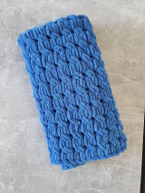 Detský textil - Puffy deka kráľovská modrá - 14982637_