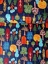 Textil - Bavlnená látka Hello Velo -  stromy - 14986979_