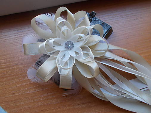 Svadobné pierka - svadobné pierko pre starejšieho / + iné odtiene / - 14985136_