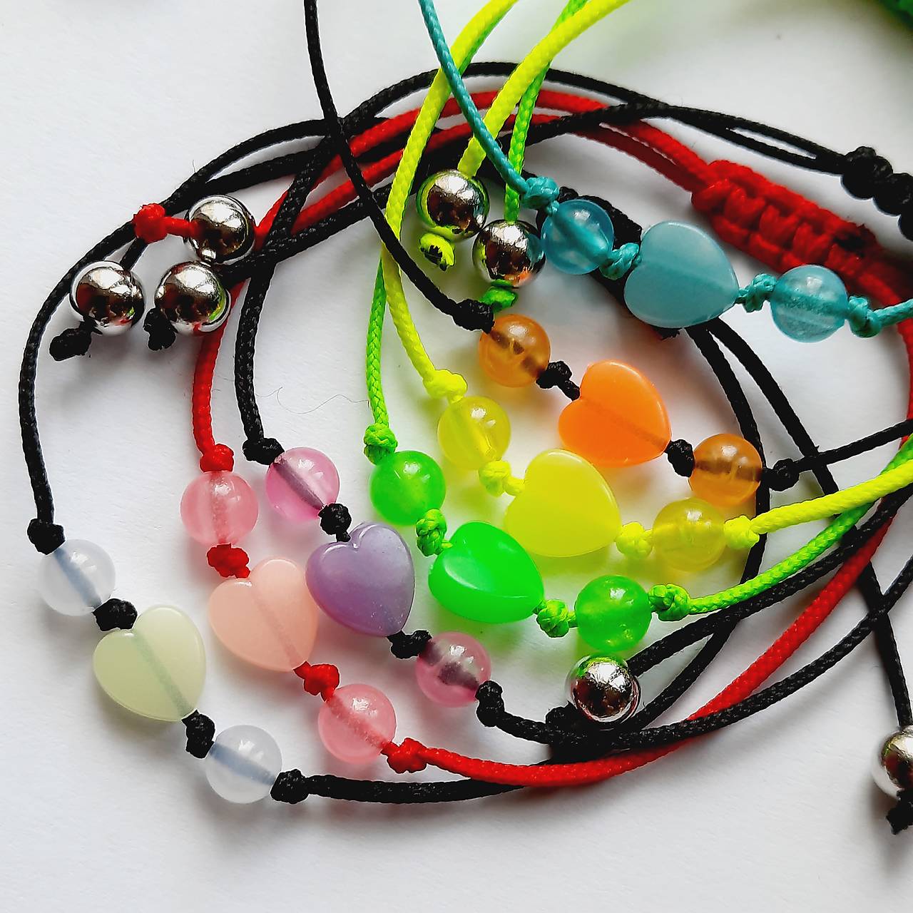 Neónový náramok - 1ks