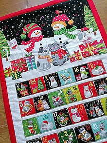 Dekorácie - Adventný kalendár Vianoce u mačičiek - 14988732_