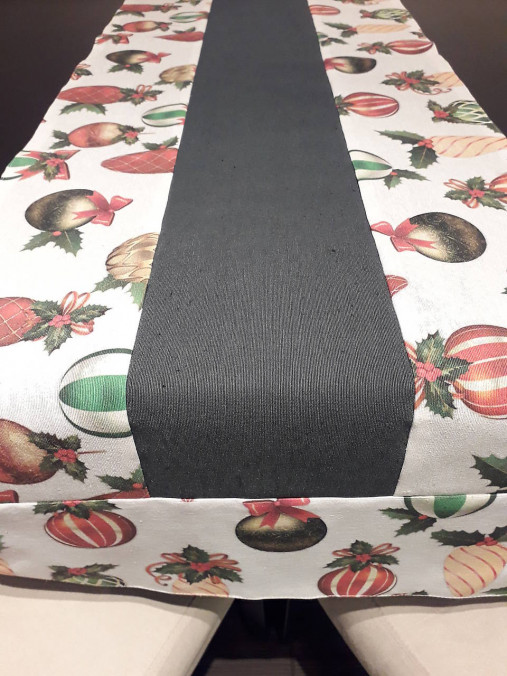 Úžitkový textil - Štóla - Vianočné ozdoby - 14992708_
