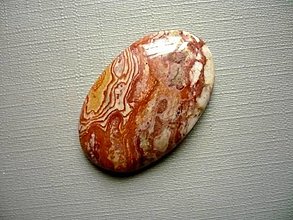 Minerály - Kabošon - roseta jaspis 34 mm, č.9f - 14992199_