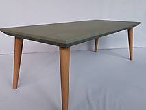 Nábytok - Konferenčný stolík Stone Grey (slim) - 14990503_