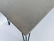 Nábytok - Konferenčný stolík Stone Grey (slim) - 14991719_