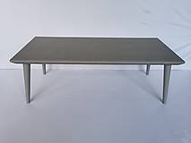 Nábytok - Konferenčný stôl Stone Grey (slim) - 14991844_