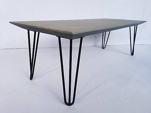 Konferenčný stolík Stone Grey (slim)