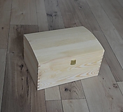 Polotovary - drevený kufor/truhlica - 14996829_