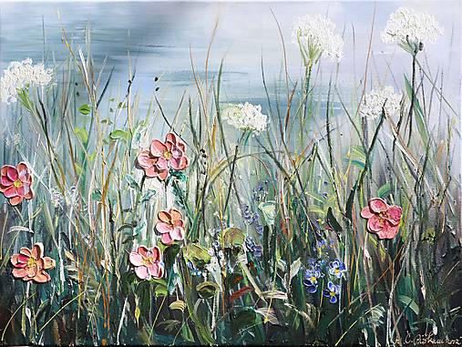 Obrazy - ,,Lúka,, 80x60 - 14996417_