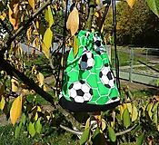 Detské tašky - Batoh "Futbal" s lemom, vel. S - 14997693_