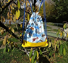 Detské tašky - Batoh "Lietadlá", vel. S (Žltá) - 14997651_