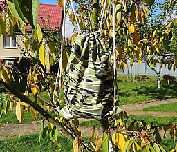 Detské tašky - Maskáčový batoh, vel. S - 14997735_