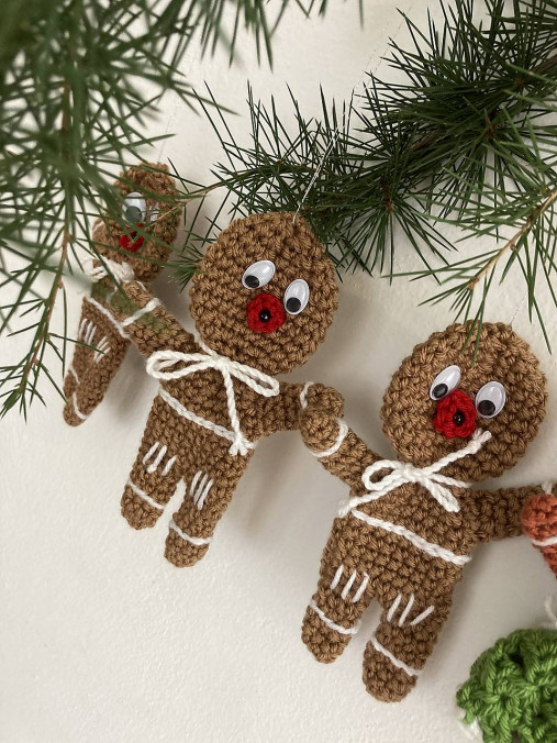 Dekorácie - Perníček 16 cm  - 14996140_