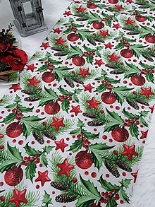 Úžitkový textil - Štóla  (Vianočná štóla 45 x 152 cm) - 15000512_