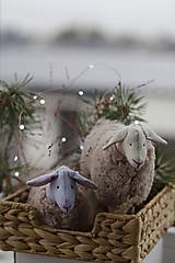 Dekorácie - Vianočné ovečky - 14999201_