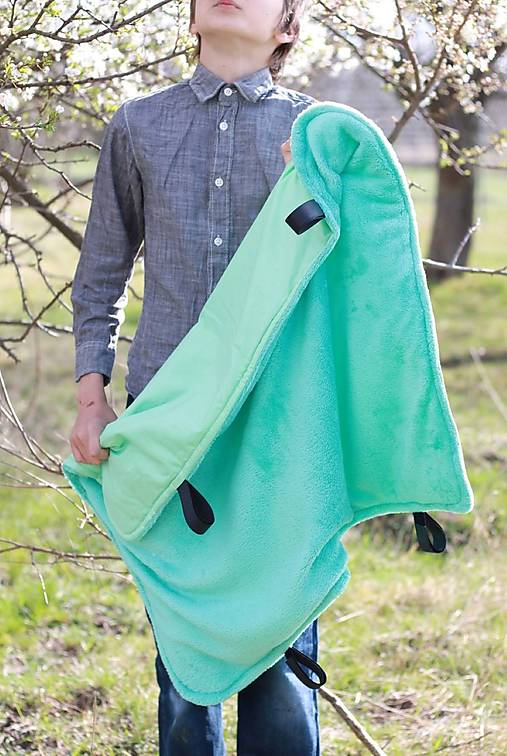 Detský textil - Dečka s úchytom - 15002038_