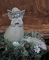 Dekorácie - Spomienková dekorácia s anjelom - 15003322_