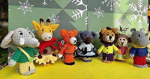 Hračky - Divadielko Zvieratka z ďalekej Afriky - 15003401_