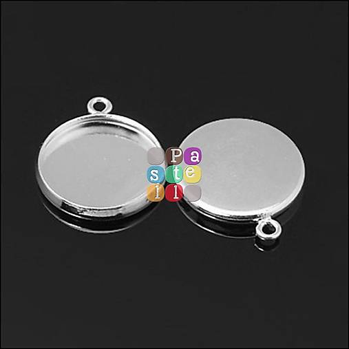 Komponenty - (0343) Kovové lôžko, 14 mm - 1 ks - 15005036_