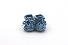 Detské topánky - Modré tenisky zimné MERINO - 15006411_