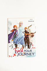 Pohľadnica "Frozen- Trust Your Journey"
