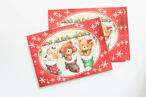 Papier - Pohľadnica "Mackovia" - 15008853_