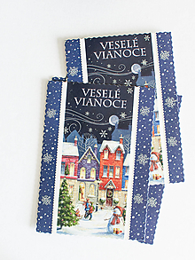 Papier - Pohľadnica " Veselé Vianoce" - 15008807_