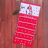 Úžitkový textil - Ľanové vianočné obliečky - 15006536_
