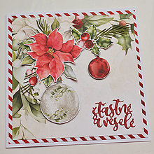 Papiernictvo - Vianočná pohľadnica - 15007882_