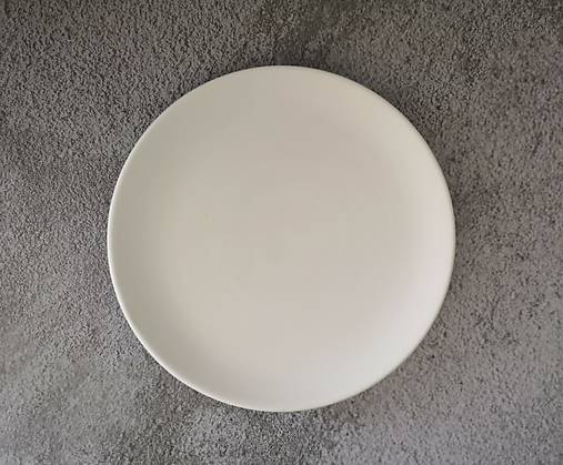 tanier veľký priemer 25 cm - na ďaľšie dotvorenie