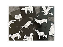 Papiernictvo - Kontrastné čiernobiele/farebné kartičky pre bábätká a deti - 15005298_