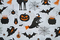 Textil - Látka Halloween - 15012653_