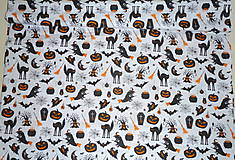 Textil - Látka Halloween - 15012658_