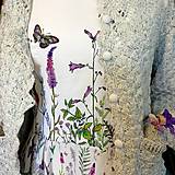 Šaty - Maľované šaty " Lúka plná byliniek " - 15010147_