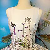 Šaty - Maľované šaty " Lúka plná byliniek " - 15010153_