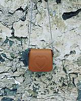 Kabelky - Dámska kožená kabelka s folklornym motivom - 15010307_