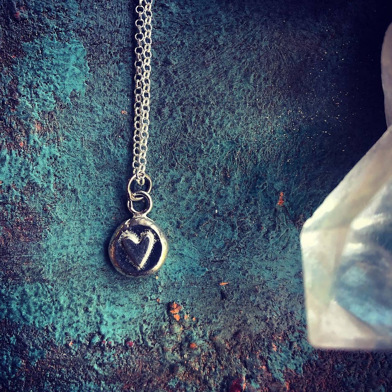 Strieborný prívesok Srdco malé