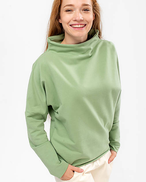 Topy, tričká, tielka - ORGANIC dámsky top Leya (40) - 15012534_