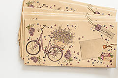 Papier - Obálka DL craft " Orgován For You" - 15009721_