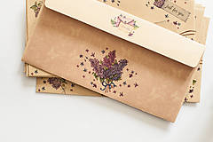 Papier - Obálka DL craft " Orgován For You" - 15009722_